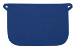 Royal Blue Three Pocket Rounded Bottom Waist Apron Available In Standard Size and Extra Large Item #350-180