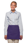 Purple No Pocket Restaurant Server Waist Apron 14"L x 23"W Item#350-100NP
