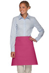 Hot Pink Three Pocket Half Bistro Restaurant Server Apron 19"L x 28"W Item #350-113