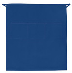 Royal Blue Restaurant Server Full Length Bistro Apron With Three Pockets 32"L x 28"W Item#350-123