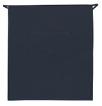 Navy Blue Full Length Server Bistro Apron With Two Centered Pockets 32"L x 28"W Item#350-128