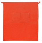 Orange Full Length Server Bistro Apron With Two Centered Pockets 32"L x 28"W Item#350-128