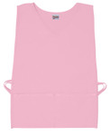 Light Pink V-Neck Squared Bottom Two Pocket Cobbler Apron Available In Regular Size And Extra Large Item#350-435 Light Pink V-Neck Squared Bottom Two Pocket Cobbler Apron Available In Regular Size And Extra Large Item#350-435
