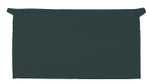Petite Hunter Green Two Pocket Restaurant Server Waist Apron 10"L x 18"W Item#350-105