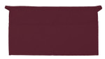 Petite Maroon Two Pocket Restaurant Server Waist Apron 10"L x 18"W Item#350-105 Petite Maroon Two Pocket Restaurant Server Waist Apron 10"L x 18"W Item#350-105