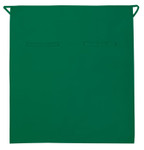 Kelly Green Full Length European Bistro Style Apron With Two Elegant Inset Pockets 32"L x 28"W Item#350-120-2I