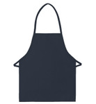 Navy Blue No Pocket Promotional Bib Apron 22"L x 18"W Item#350-215NP