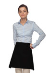 Black Back of The House Restaurant Kitchen Four Way Waist Apron 16"L  x 28"W Item#350-504Black Black Back of The House Restaurant Kitchen Four Way Waist Apron 16"L  x 28"W Item#350-504Black