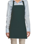 Hunter Green Extra Large Server Quality Bib Apron with Three Pockets and Adjustable Neck Strap 27"L x 31"W Item#350-200XL Made In The USA