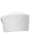 White Beanie Cap With Elastic Back Item#750-HT02-000