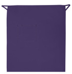 Purple One Pocket Full Length Bistro Server Apron With Pencil Divide 32"L x 28"W Item #350-120 Made in the USA