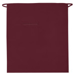 Maroon Full Length European Style Bistro Apron With One Elegant Inset Pocket 32"L x 28"W Item #350-120-I