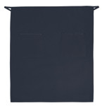 Navy Blue Full Length Bistro Server Apron With Two Patch Pockets 32"L x 28"W Item#350-122 Navy Blue Full Length Bistro Server Apron With Two Patch Pockets 32"L x 28"W Item#350-122