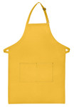 Yellow Two Pocket Adjustable Neck Butcher Apron 34"L x 24"W Item #350-220 Made in the USA Yellow Two Pocket Adjustable Neck Butcher Apron 34"L x 24"W Item #350-220 Made in the USA