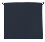 Navy Blue Mid-Length Bistro Apron With Two Pencil Divided Pockets 28"L x 29"W Item #350-124