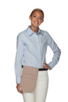 Khaki Three Pocket Restaurant Server Money Pouch Apron Without Belt 12"L x 7"W Item#350-150 Made in the USA Khaki Three Pocket Restaurant Server Money Pouch Apron Without Belt 12"L x 7"W Item#350-150 Made in the USA