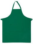 Kelly Green Two Pocket Adjustable Neck Xlarge Butcher Apron 36"L x 30"W Item #350-242