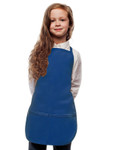 Royal Blue Two Pocket Bib Apron Available in Two Great Kids Sizes Item#350-250 Made In The USA Royal Blue Two Pocket Bib Apron Available in Two Great Kids Sizes Item#350-250 Made In The USA