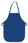 Royal Blue Two Pocket Bib Apron Available in Two Great Kids Sizes Item#350-250 Made In The USA Royal Blue Two Pocket Bib Apron Available in Two Great Kids Sizes Item#350-250 Made In The USA