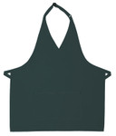 Hunter Green Two Pocket Adjustable V-Neck Bib Style Apron 32"L x 28"W Item#350-300