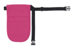 Hot Pink Three Pocket Restaurant Server Money Pouch Apron Without Belt 12"L x 7"W Item#350-150 Made in the USA
