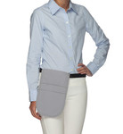 Silver Gray Three Pocket Restaurant Server Money Pouch Apron Without Belt 12"L x 7"W Item#350-150 Made in the USA Silver Gray Three Pocket Restaurant Server Money Pouch Apron Without Belt 12"L x 7"W Item#350-150 Made in the USA