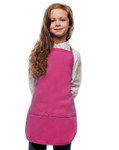 Hot Pink Two Pocket Bib Apron Available in Two Great Kids Sizes Item#350-250 Made In The USA Hot Pink Two Pocket Bib Apron Available in Two Great Kids Sizes Item#350-250 Made In The USA
