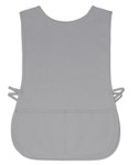 Silver Gray Best Selling Two Pocket Cobbler Apron Available in Four Great Unisex Sizes Item#350-400 Made in the USA