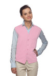 Pink One Pocket Unisex Uniform Vest Available in Sizes Small to 5XL - Item # 350-740 Made in the USA