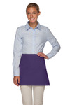 Purple X-Large Three Pocket Server Waist Apron 15" L x 29" W Item # 350-100XL
