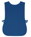Royal Blue No Pocket Cobbler Apron Available in Four Great Unisex Sizes S, Reg, XL and XXL Item # 350-400NP Made in the USA