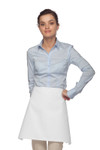 White Back of The House Restaurant Kitchen Four Way Waist Apron 16"L  x 28"W Item#350-504
