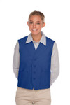 Royal Blue Two Pocket Unisex Uniform Vest Available in Sizes Small to 5XL -  Item # 350-742 Made in the USA Royal Blue Two Pocket Unisex Uniform Vest Available in Sizes Small to 5XL -  Item # 350-742 Made in the USA