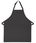 Charcoal No Pocket Unisex Styling Restaurant Quality Bib Apron with Adjustable Neck 28"L x 24"W Item # 350-210 - Best Seller! Made in the USA Charcoal No Pocket Unisex Styling Restaurant Quality Bib Apron with Adjustable Neck 28"L x 24"W Item # 350-210 - Best Seller! Made in the USA