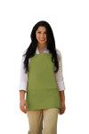 Sage Green Restaurant Server Bib Style Apron with Three Pockets And Adjustable Neck Strap 24"L x 28"W Item#350-200 Best Seller Sage Green Restaurant Server Bib Style Apron with Three Pockets And Adjustable Neck Strap 24"L x 28"W Item#350-200 Best Seller