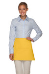 Yellow X-Large Three Pocket Server Waist Apron 15" L x 29" W Item # 350-100XL Yellow X-Large Three Pocket Server Waist Apron 15" L x 29" W Item # 350-100XL