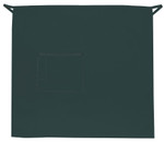 Hunter Green Mid-Length Restaurant Server Bistro Apron With One Pocket And Pencil Divide 26"L x 28"W Item #350-118