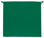 Kelly Green Mid-Length Restaurant Server Bistro Apron With One Pocket And Pencil Divide 26"L x 28"W Item #350-118
