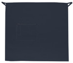 Navy Blue Mid-Length Restaurant Server Bistro Apron With One Pocket And Pencil Divide 26"L x 28"W Item #350-118
