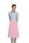 Light Pink Mid-Length Restaurant Server Bistro Apron With One Pocket and  Pencil Divide 26"L x 28"W Item #350-118