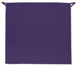 Purple Mid-Length Restaurant Server Apron With One Pocket And Pencil Divide 26"L x 28"W Item #350-118