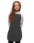 Charcoal Grey Two Pocket Bib Style Apron Available in Two Great Kids Sizes Item#350-250 Made In The USA Charcoal Grey Two Pocket Bib Style Apron Available in Two Great Kids Sizes Item#350-250 Made In The USA