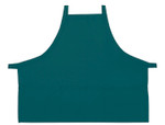 Teal Criss Cross Back Three Pocket Restaurant Quality Bib Apron 24" L x 28" W - Item # 350-200XX