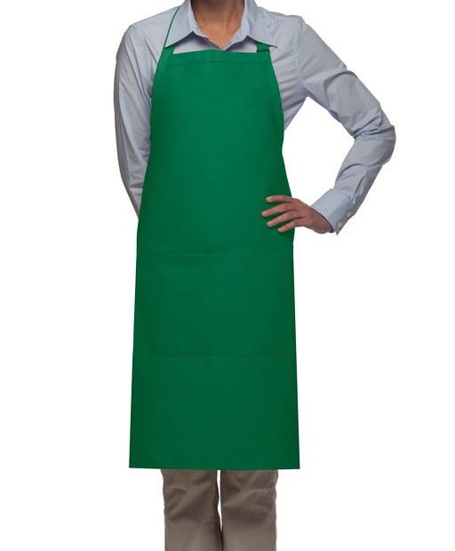 Cover Up Aprons in Kelly Green