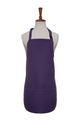 Purple Two Pocket Kids Bib Apron With Breakaway Adjustable Neck Strap and Two Pockets Available in Two Great Sizes Item#350-252