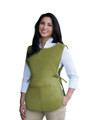 Sage Green Best Selling Two Pocket Cobbler Smock Apron Available in Four Great Unisex Sizes Item#350-400 Made in the USA