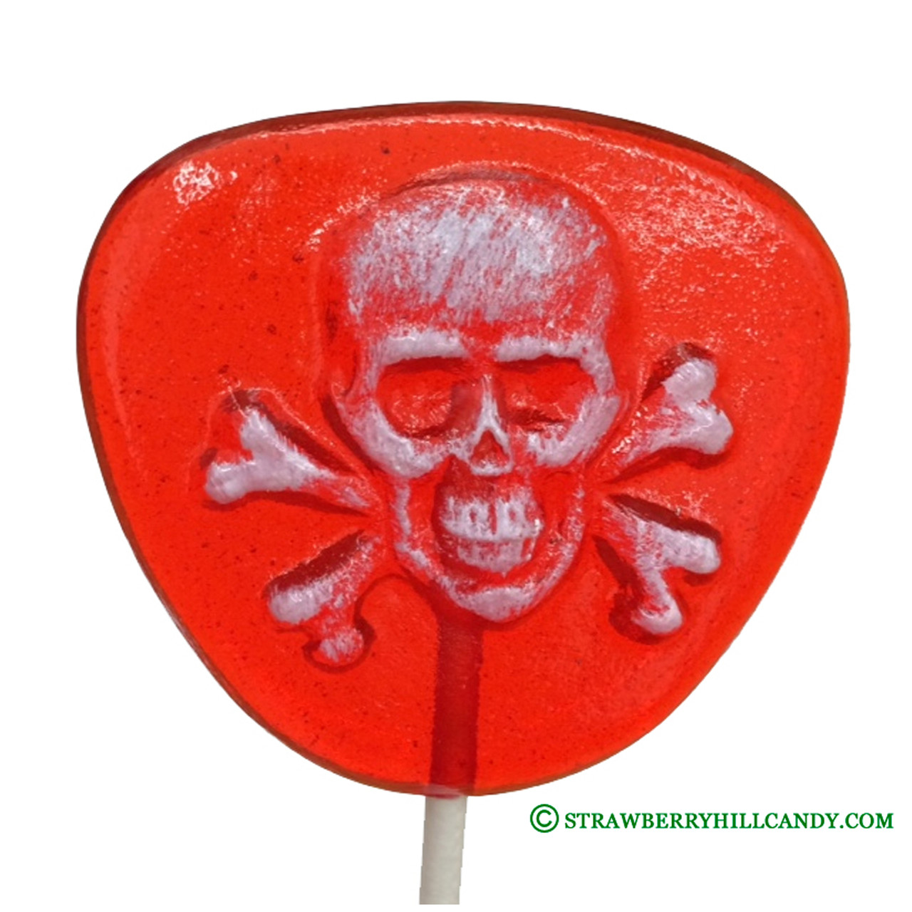Pirate Patch Lollipop - Strawberry Hill Candy