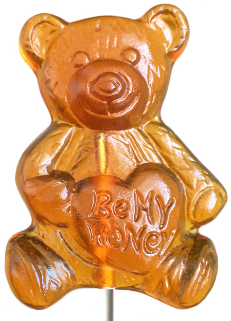 Hard Candy Honey Bear Lollipop.