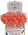 Hard Candy Turkey Shaped Lollipop. Orange Flavored in 25 Count Display.