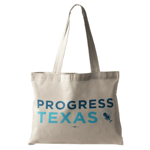 Progress Texas (Natural Canvas Tote)
